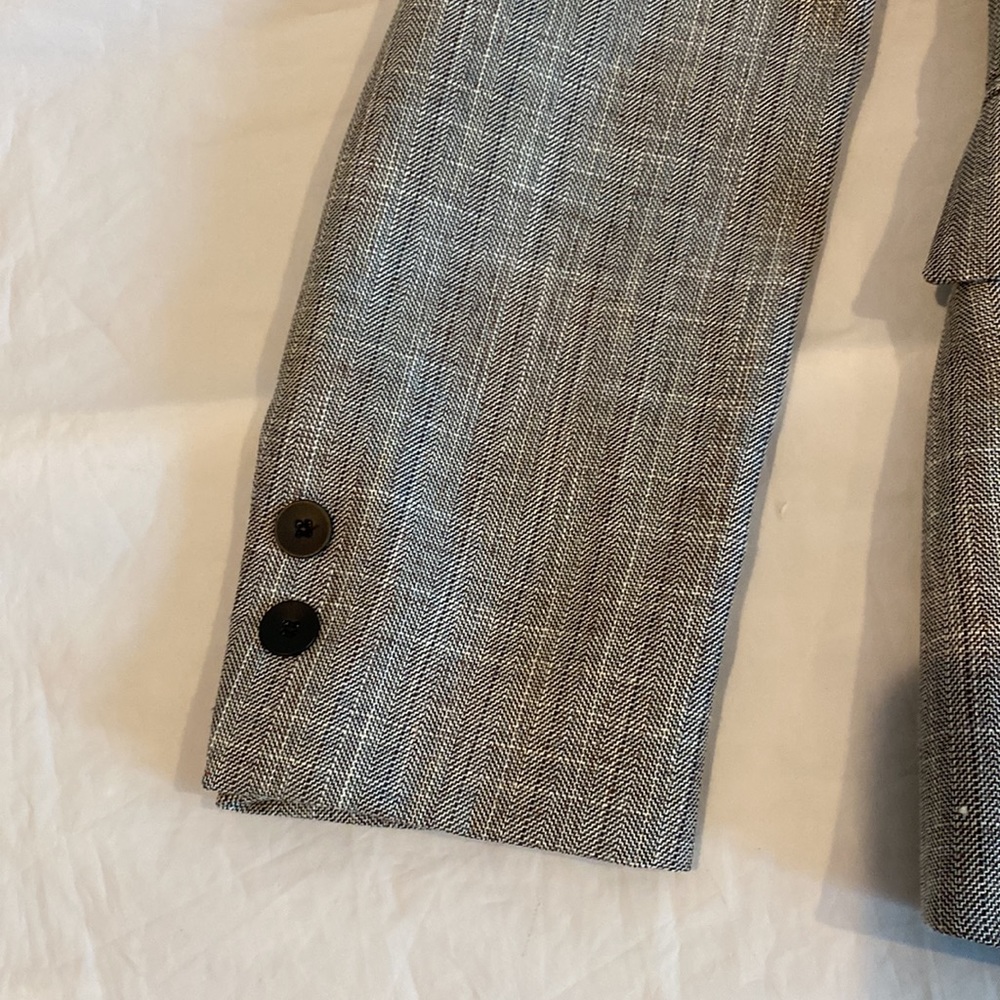 Kasper Womens Gray Suit Jacket Size 2P - Picture 5 of 6